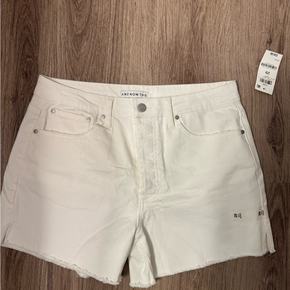 White Denim Women Shorts - NWT